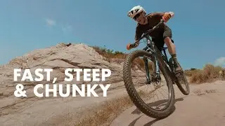 Stairsteps Trail in Laguna Beach: Fast, Steep, & Chunky