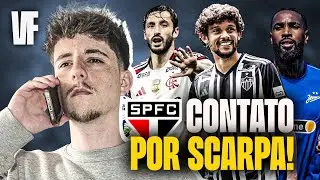 🚨 EXCLUSIVO: SÃO PAULO TENTA GUSTAVO SCARPA! MATÍAS VIÑA NO RIVER! GERSON ENCAMINHADO NO CRUZEIRO?