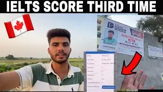 Ielts Result Third Time | ਤੀਜੀ ਵਾਰ IELTS | For ielts Students 🇨🇦🇺🇸 | Ielts