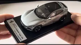 Look Smart Ferrari Purosangue Metallic silver (LS540SE) 