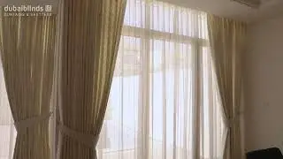 Luxury Curtains with Dubai Blinds | Dubai Residency