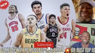 TOP 10 PROSPECTS IN 2023 NBA DRAFT BOOM OR BUST- GAMEDAY WIT TREI PODCAST #nba #sportsnews
