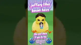 jeffery likes bacon hairs.           #roblox #cuteanimal #shorts #chicken #cute #funny #fun