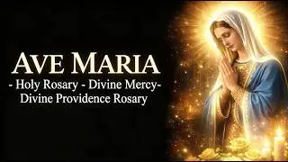 Ave Maria 🌹 Holy Rosary, Divine Mercy & Divine Providence &mdash; A Complete Prayer of Peace 🤍🙏
