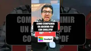 Como comprimir un archivo PDF F&Aacute;CIL 😊 #shorts #SmallPDF #ComprimirPDF #TutorialPDF  #comarcadigital