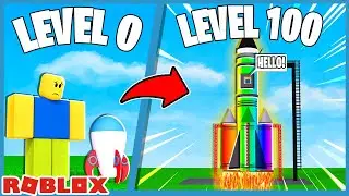 Нуб против Роблокс Blast Off Simulator