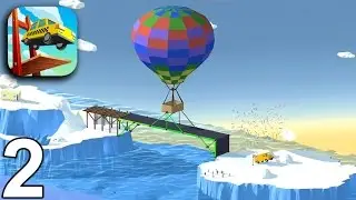 BUILD A BRIDGE Gameplay - Levels 6 7 8 9 10 (iOS Android)