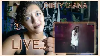 REACTING TO DIRTY DIANA LIVE | HANNAH'S COMMENTARY *unexpected*