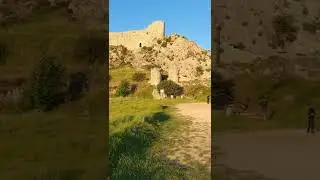 Castillo medieval poza de la sal