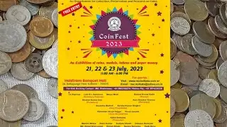 Coin fair kolkata, July 2023