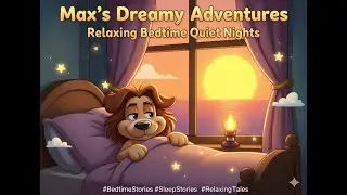 Max's Dreamy Adventures | Relaxing Bedtime Quiet Nights #BedtimeStories #SleepStories #RelaxingTales