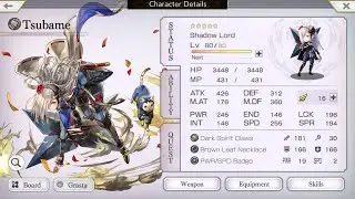 Another Eden Global Tsubame 5* - Review, Skills And Gameplay! Great For Your Earth Based Team!