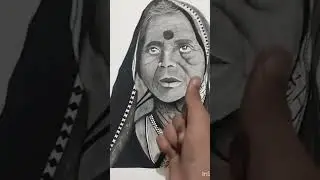 Old Lady Sketch #VinitArt#