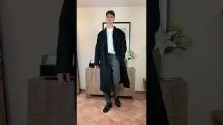 How to style an oversized coat