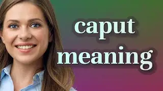 Caput | meaning of Caput