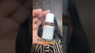 Centella cleansing oil  |  lightweight makeup #makeupremover  skin1004 #shorts #centella