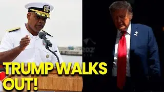 Trump STORMS OUT of Meeting After Being Called &ldquo;DISGRACE&rdquo; by Admiral!!