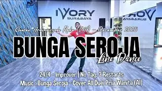 BUNGA SEROJA Line Dance | Improver | Chor. @Ardiansyah83 Ardiansyah Raka (INA) - December 2025 