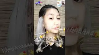 Viral Miranda Super Blue Bleaching Vs Ash Blonde Hasilnya Bagus Sangat #viral#haircolor #miranda