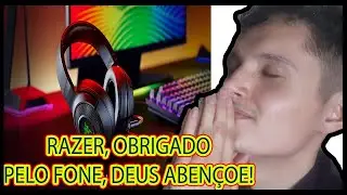 [REVIEW UNBOXING] RAZER, MUITO OBRIGADO PELO FONE, JESUS ABEN&Ccedil;OE!