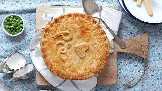 How to crimp a pie crust