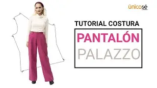 De Patrón a Pantalón: Creando un Pantalón Palazzo Elegante con Unicose La Moldería