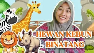 Belajar Nama Hewan Untuk Anak - Belajar Bicara & Gerak Interaktif | Video Edukasi Bayi & Balita