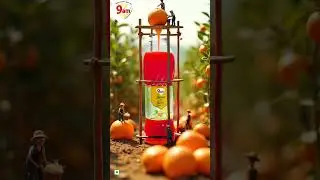 9AM Sharbat-E-Jannat Orange Syrup