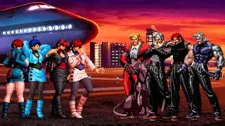 [KOF Mugen] Shermie Team vs Rugal Team