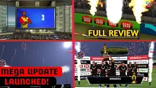 Real Cricket 18 New Update V 2.0 Full Review Video | Fire Works And Countdown Full Review