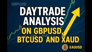 Day Trade Analysis GBPUSD, BTCUSD & XAUUSD