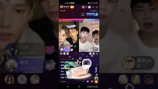 alex and sebastian pk with lai jiaxin and li jiahua hickey under the blanket 🤭love their friendship