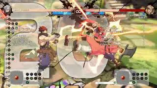 GGST - Chipp tightrope combo
