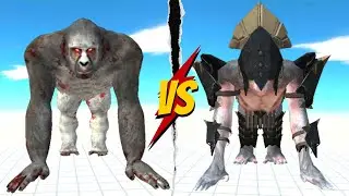 Old Goro The Giant vs  Goro The Giant Overlord | 5 rounds - Animal Revolt Battle Simulator