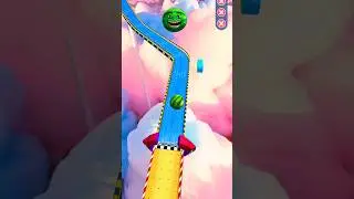 Watermelon vs Going Balls Invisible Wall😱