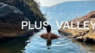 Plus valley | trek | tamhini ghat | maharashtra | waterfall #exploremaharashtra #swimming #nature