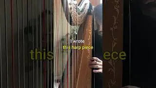 The Harp Solo My Audience Helped Me Name  #leverharp #harp #harplife #harpmusic