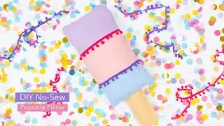 Easy DIY Popsicle Pillow Tutorial // NO-SEWING REQUIRED!!! | Beacon Adhesives