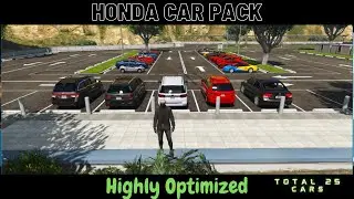 FiveM Honda Car Pack | Highly Optimized | Available Right Now