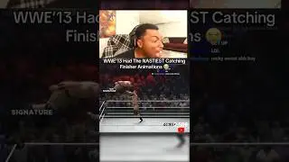 WWE'13 Had The NASTIEST Catching Finisher Animations! #wwe #wwe2k #short