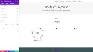 The Divi Circle Counter Module