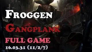 FOX Froggen Gangplank Full Game (11/2/7)