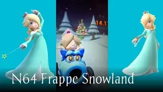 Mario Kart Tour - Baby Rosalina in N64 Frappe Snowland #2