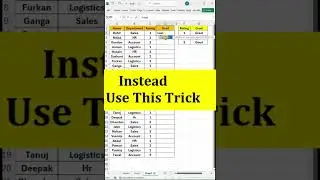✅How to use the SWITCH function in excel 💯😱 #excel #office #spreadsheet