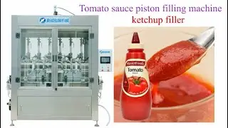 TESTING 30 MINUTE FOR FOOD SEASONING SAUCE PISTON FILLER,CAPPER AND LABELER RPODUCTION LINE