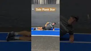 Side Plank Star #strengthfarm #training #trunk #strength #gym #conditioning #adductors #core