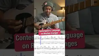 Contemporary Language on Rhythm Changes #jazz #guitar #music