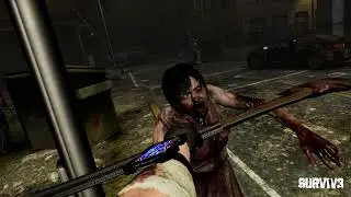 1 LIFE SURVIVAL IN VR ZOMBIE CITY [NEW SURV1V3 MODE WITH MY CLONE #4]