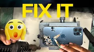 📱 12 PRO BACK TO LIFE |FIX BATTERY HEALTH |FIX BACK BROKEN PANNLE🔥| 4K