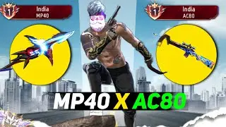 MP40 X AC80 TOP 1 WEAPON GLORY TITLE PUSHING 📈